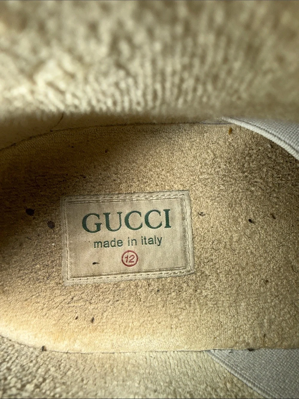 Gucci Green Pink Suede Basketball Shoes - Picture 2 of 5